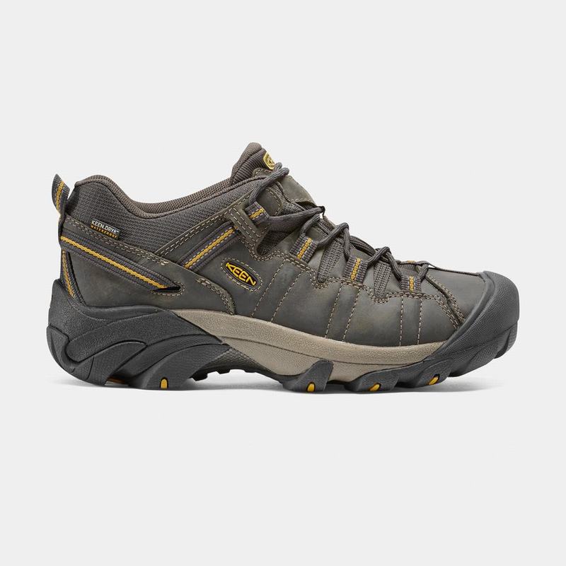 Keen Targhee II Waterproof Mens Hiking Shoes Olive Stockists NZ (8097-XPKFA)